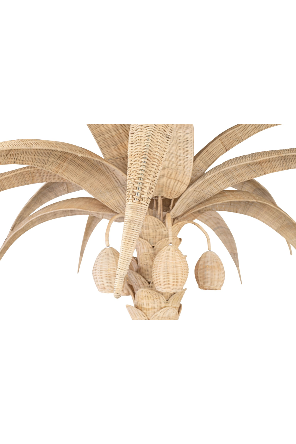 Handcrafted Rattan Floor Lamp | Versmissen Palm Tree | Oroa.com