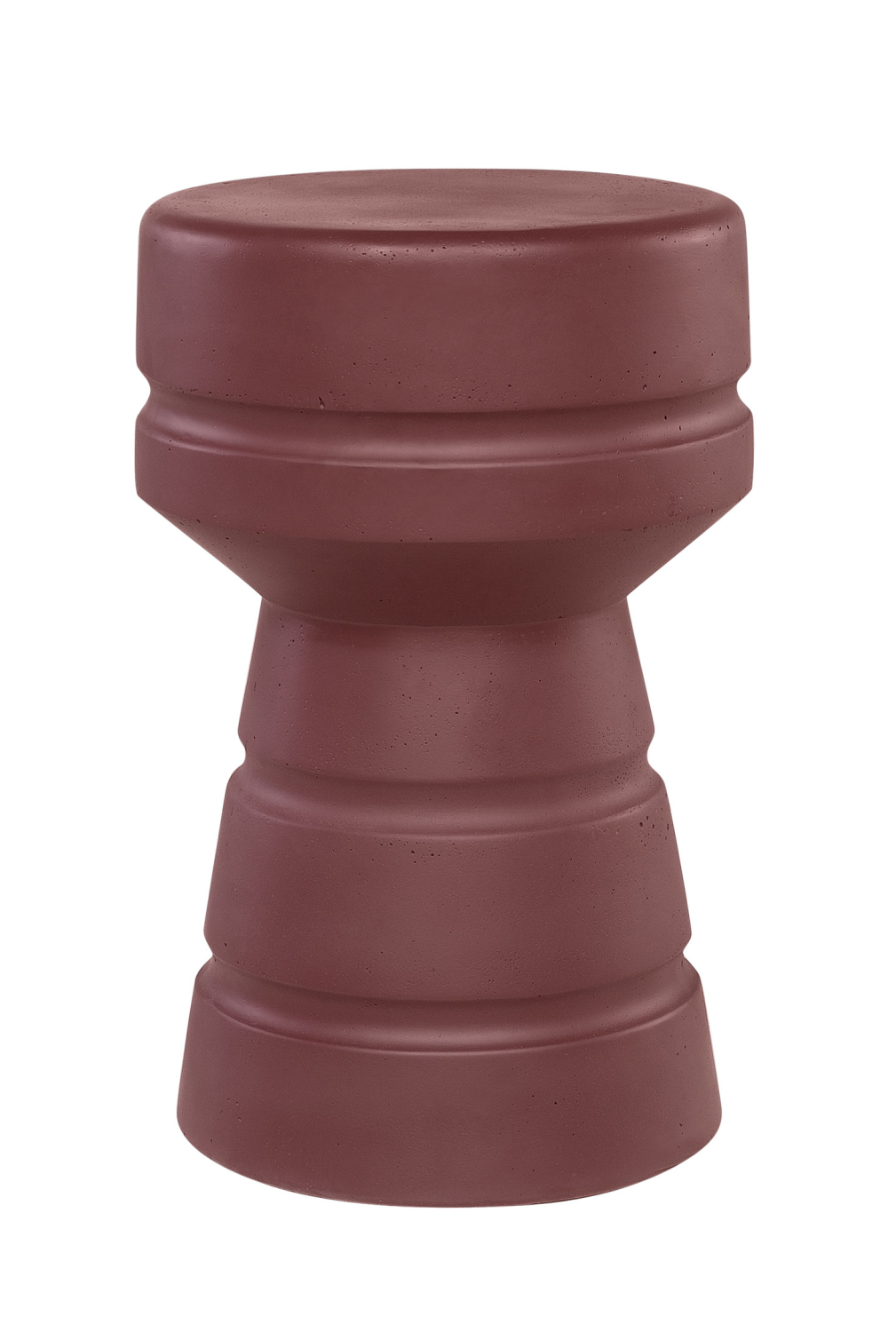 Burgundy Modern Table / Stool | Versmissen Pawn | Oroa.com