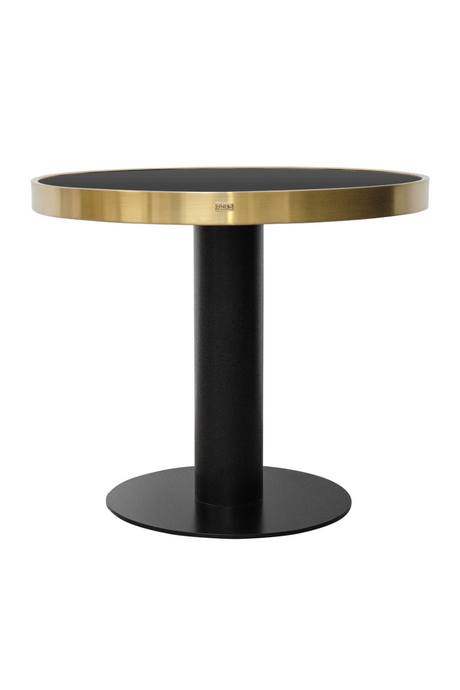   Brushed Gold Frame Iron Coffee Table | Oroa.com