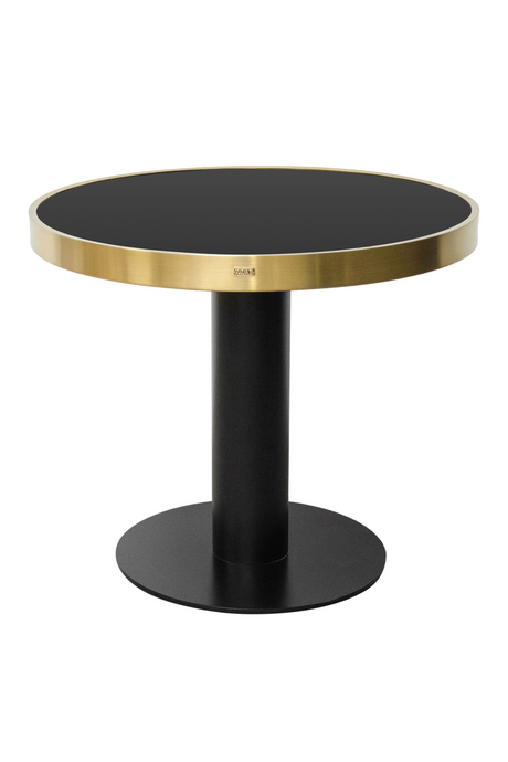   Brushed Gold Frame Iron Coffee Table | Oroa.com