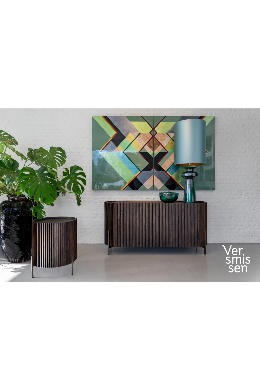 Mindi Wood Oval Sideboard | Versmissen Pogoro | Oroa.com