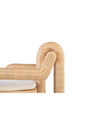 Sculptural Rattan Accent Chair | Versmissen Pompidou | Oroa.com