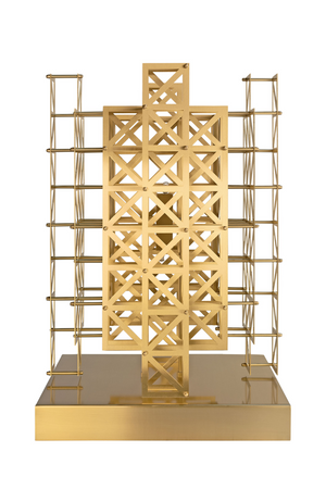 Brass Framework Table Lamp | Versmissen Pontes | Oroa.com