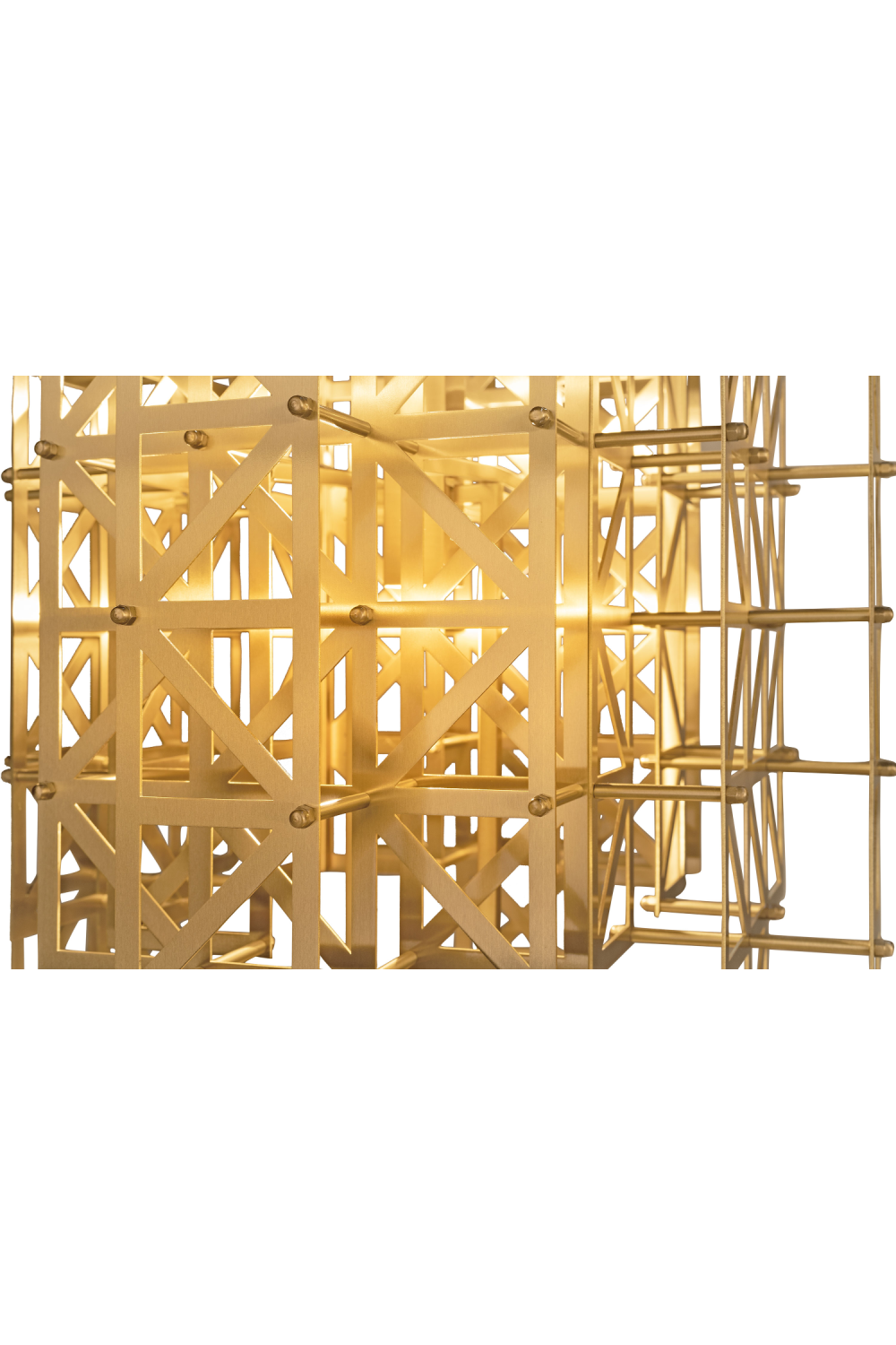 Brass Framework Table Lamp | Versmissen Pontes | Oroa.com