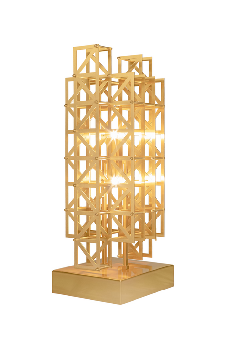 Brass Framework Table Lamp | Versmissen Pontes | Oroa.com