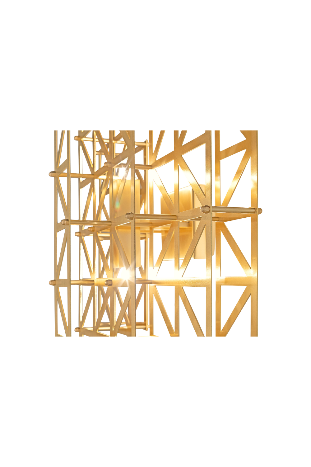 Gold Framework Wall Lamp | Versmissen Pontes | Oroa.com