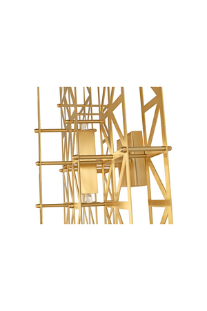 Gold Framework Wall Lamp | Versmissen Pontes | Oroa.com