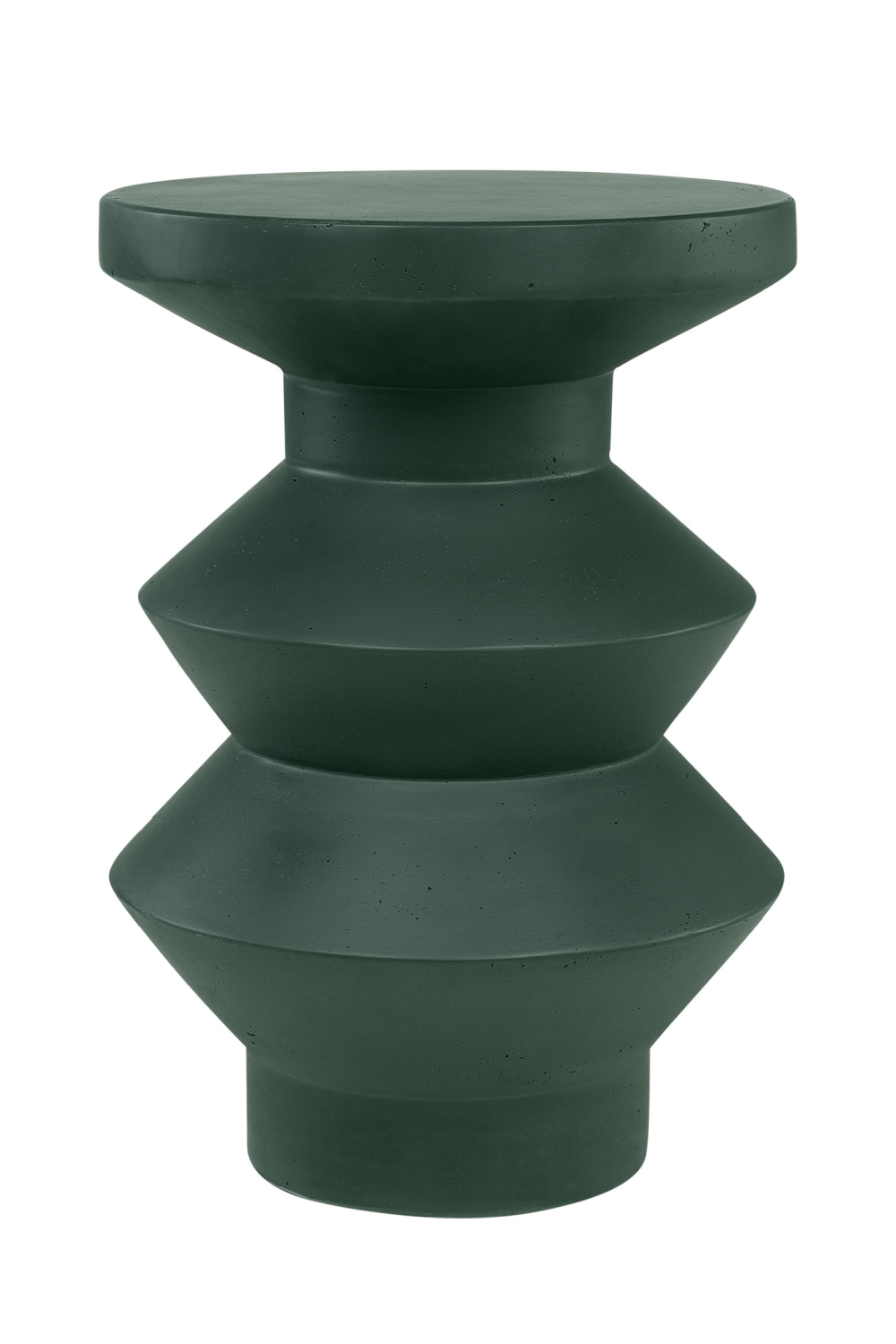 Green Geometrical Table / Stool | Versmissen Rook | Oroa.com
