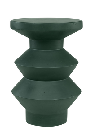 Green Geometrical Table / Stool | Versmissen Rook | Oroa.com