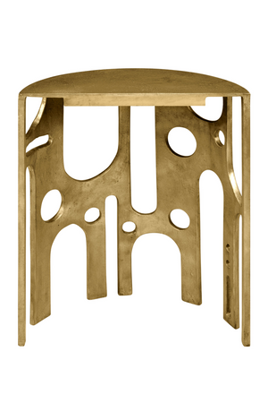 Bronze Carved Console Table | Versmissen Savage | Oroa.com