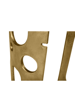 Bronze Carved Console Table | Versmissen Savage | Oroa.com