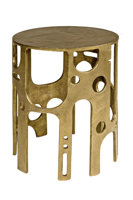 Bronze Carved Occasional Table | Versmissen Savage | Oroa.com
