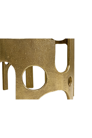 Bronze Carved Occasional Table | Versmissen Savage | Oroa.com