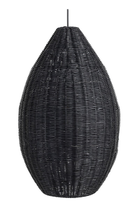 Rattan Teardrop Hanging Lamp M | Versmissen San Agnes | Oroa.com