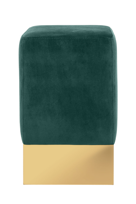 Square Velvet Modern Stool | Versmissen Stella | Oroatrade.com