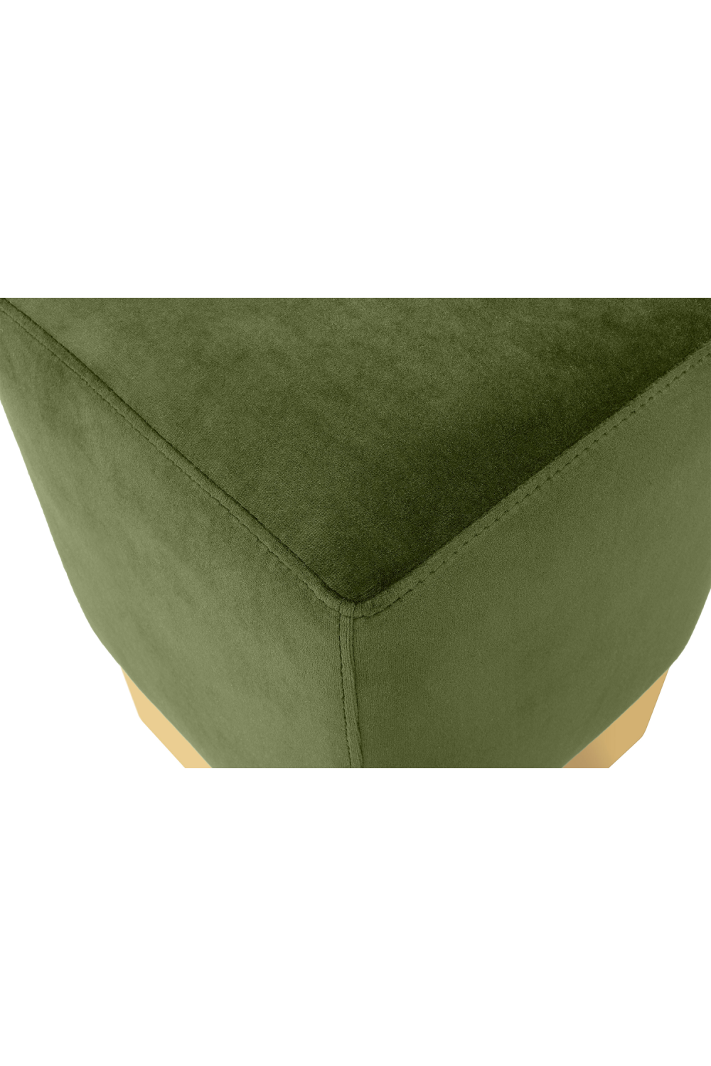 Square Velvet Modern Stool | Versmissen Stella | Oroatrade.com