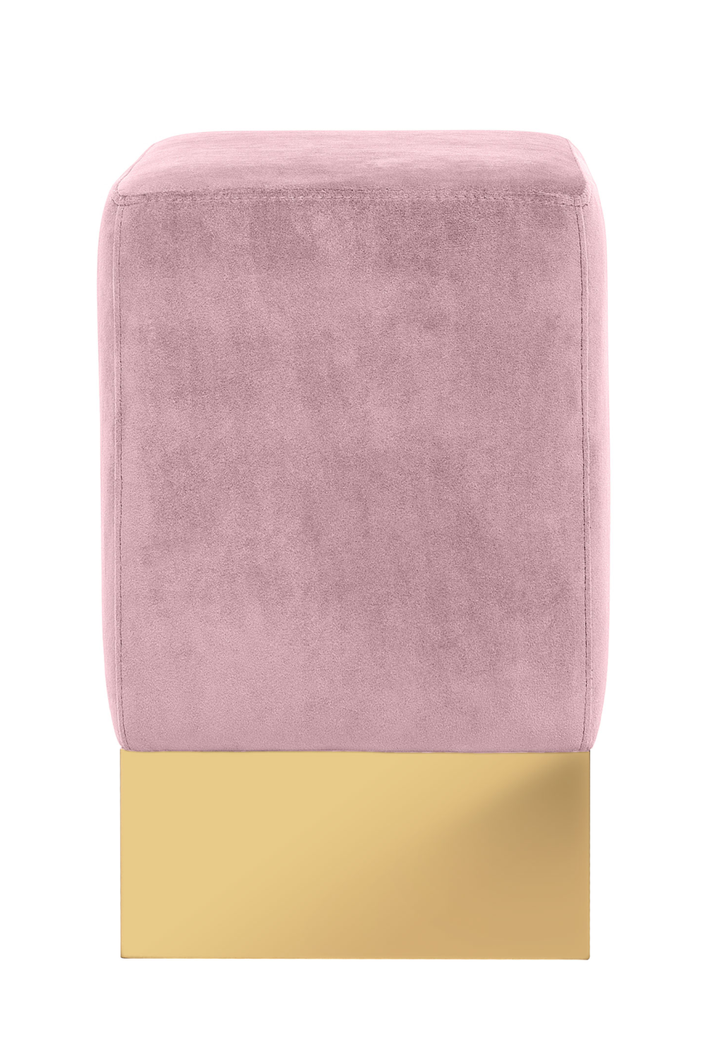 Square Velvet Modern Stool | Versmissen Stella | Oroatrade.com