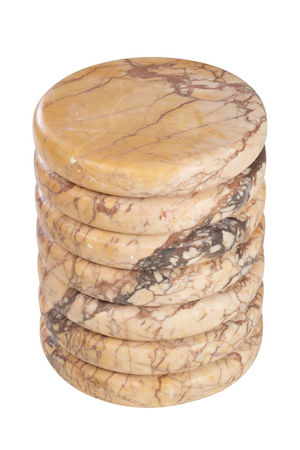 Marble Tiered Table / Stool | Versmissen Bibendum | Oroa.com