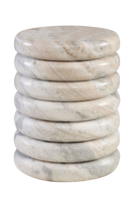 Marble Tiered Table / Stool | Versmissen Bibendum | Oroa.com