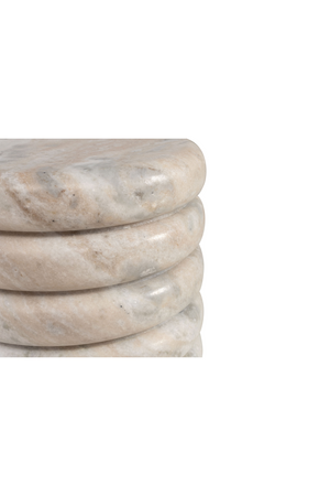 Marble Tiered Table / Stool | Versmissen Bibendum | Oroa.com