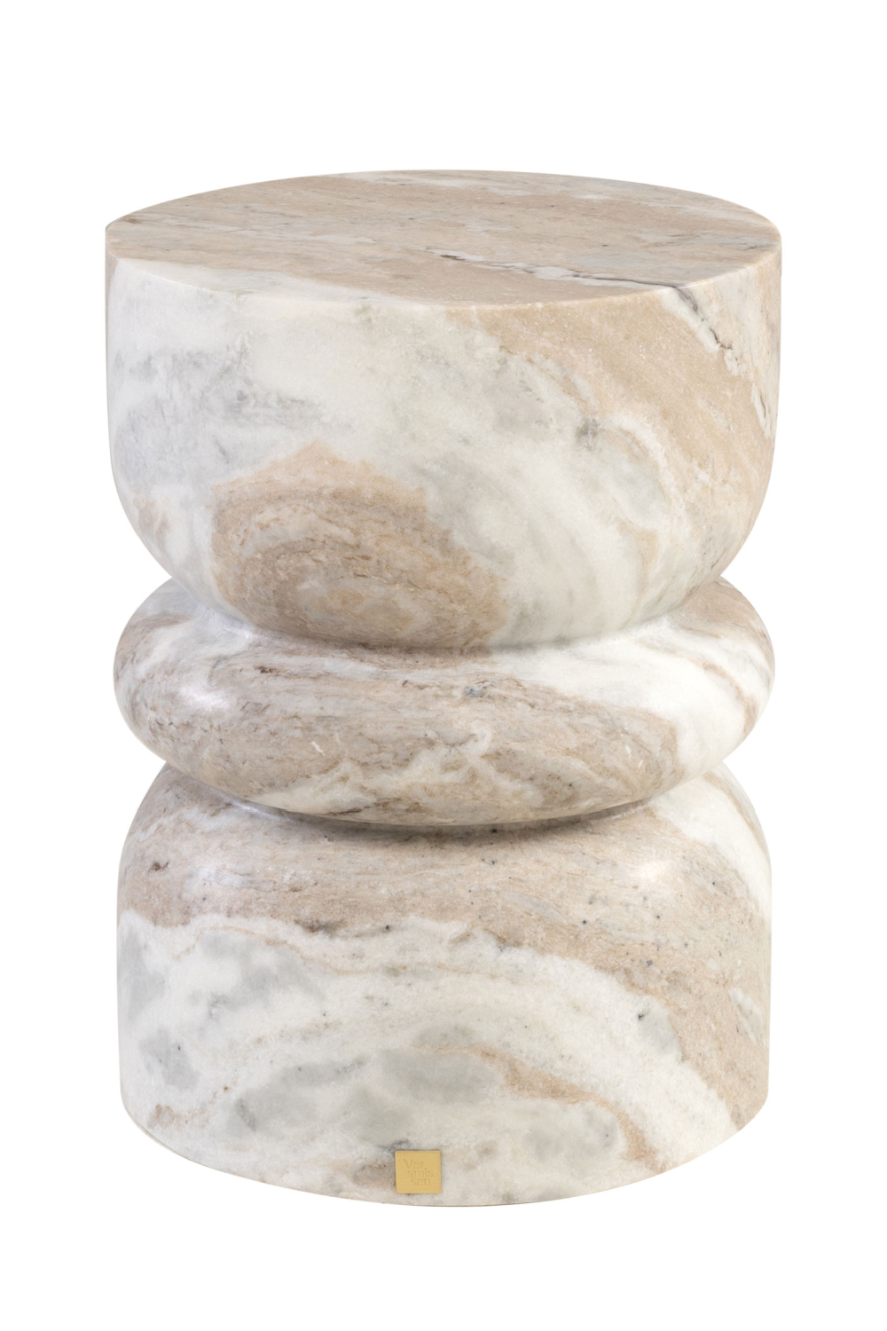 Stacked Marble Table / Stool | Versmissen Bobine | Oroa.com