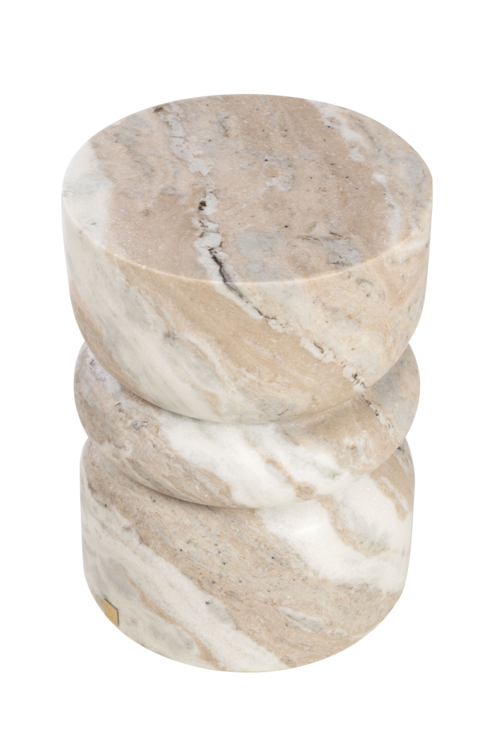 Stacked Marble Table / Stool | Versmissen Bobine | Oroa.com