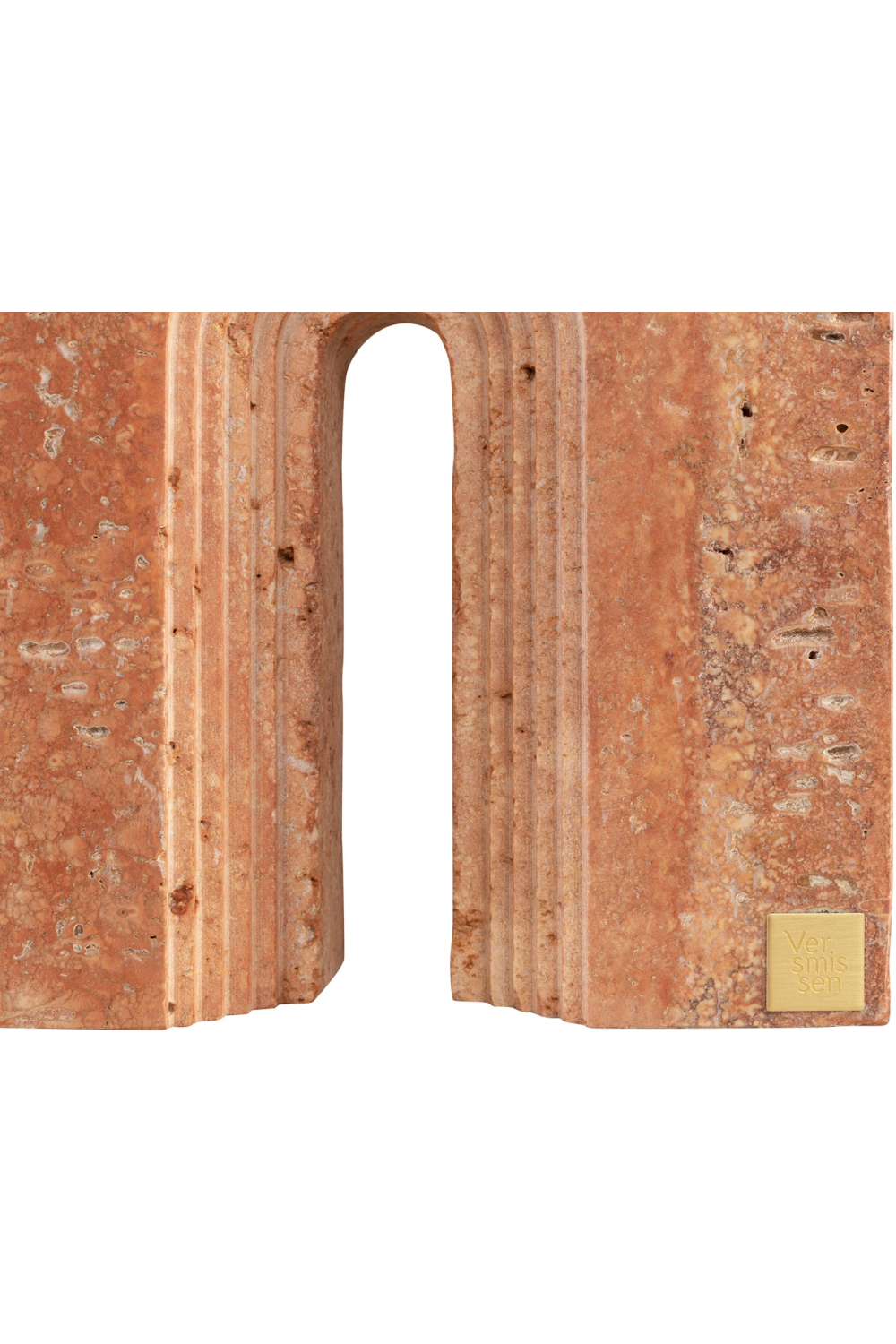 Red Travertine Table Lamp | Versmissen Reso | Oroa.com