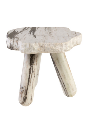 White Organic Accent Table | Versmissen Rocky | Oroa.com