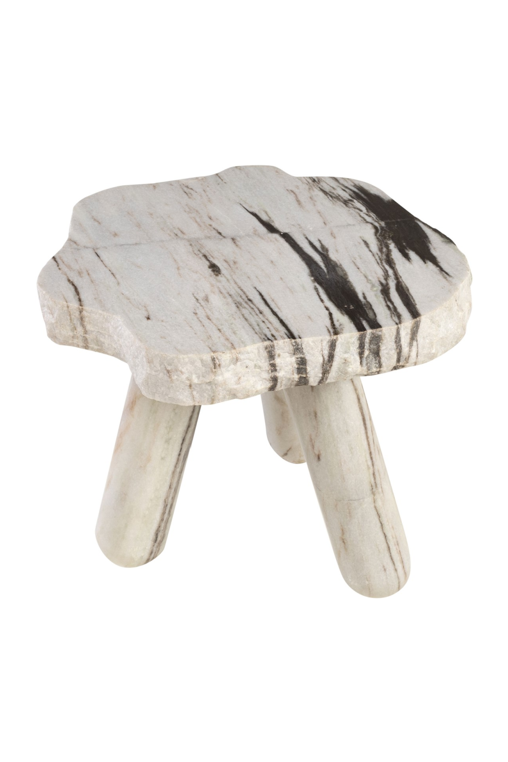 White Organic Accent Table | Versmissen Rocky | Oroa.com