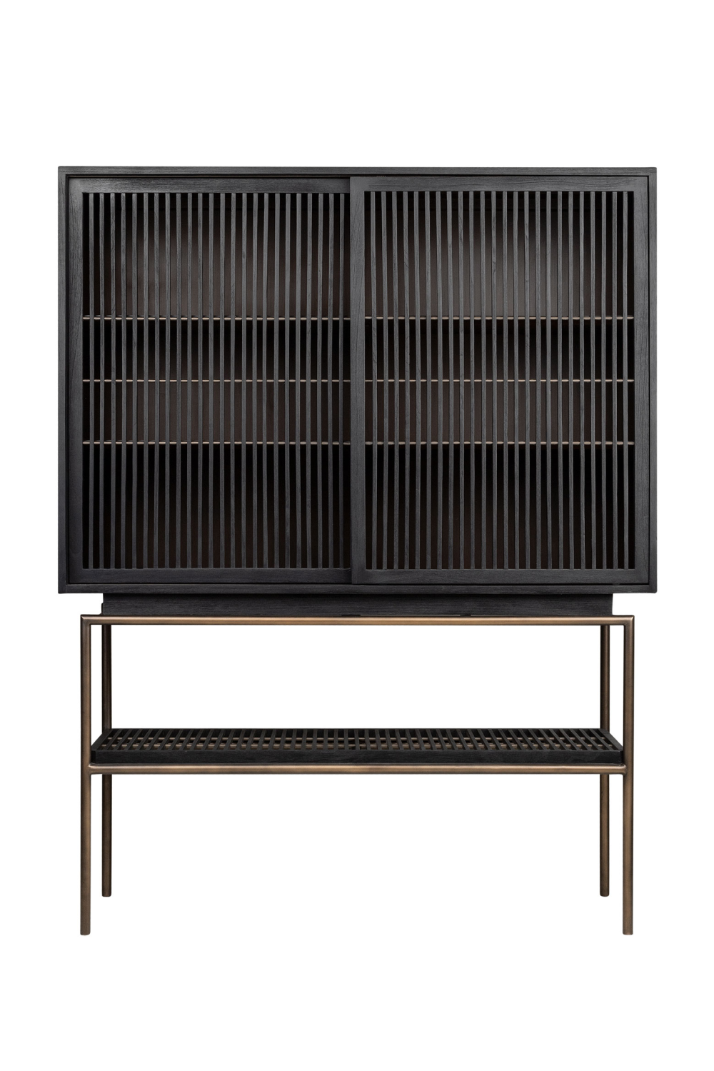 Black Mindi Wood Cabinet | Versmissen Tellem | Oroa.com