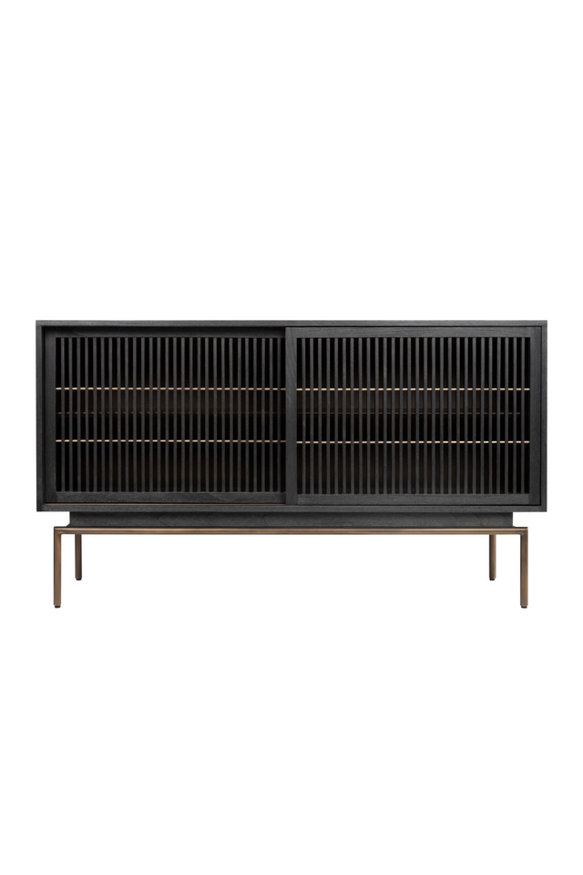 Black Mindi Wood Sideboard | Versmissen Tellem | Oroa.com