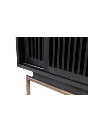 Black Mindi Wood Sideboard | Versmissen Tellem | Oroa.com
