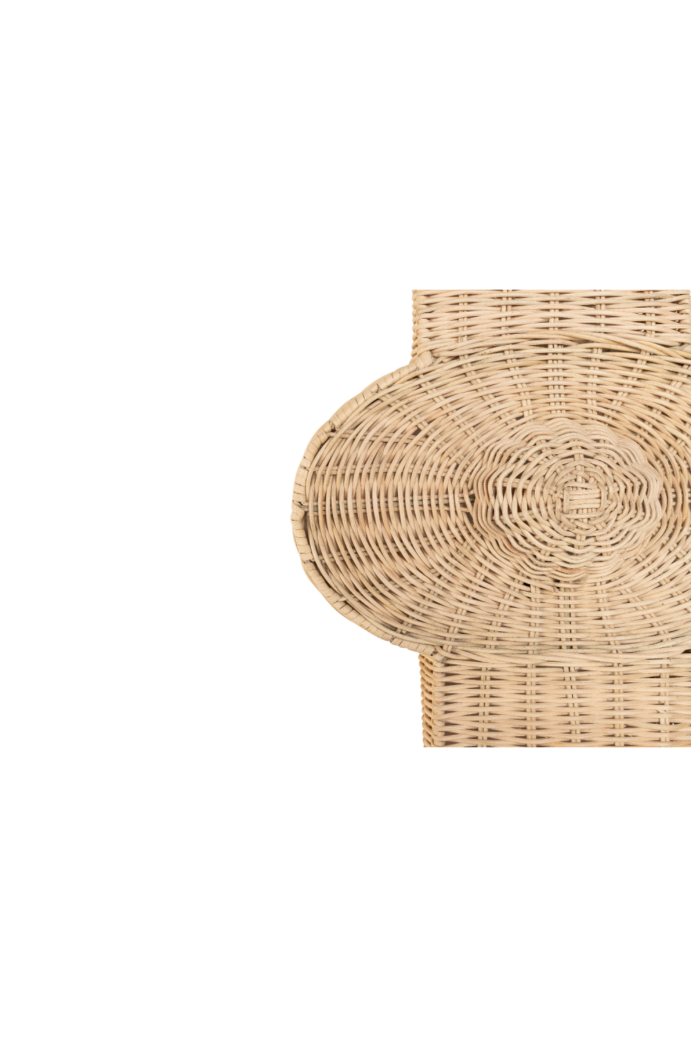 Geometrical Rattan Wall Lamp | Versmissen Totem | Oroa.com
