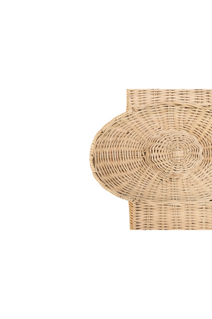 Geometrical Rattan Wall Lamp | Versmissen Totem | Oroa.com