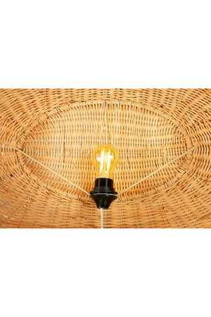 Geometrical Rattan Wall Lamp | Versmissen Totem | Oroa.com
