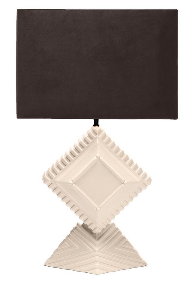 Geometrical Earthenware Table Lamp | Versmissen Unity | Oroa.com