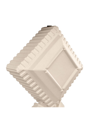 Geometrical Earthenware Table Lamp | Versmissen Unity | Oroa.com