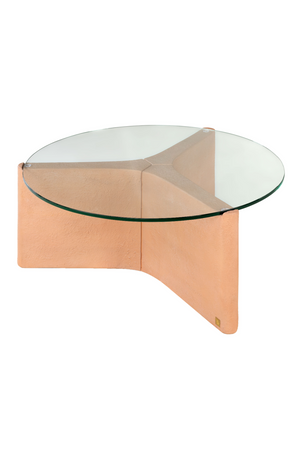 Round Glass Coffee Table | Versmissen Yenn | Oroa.com