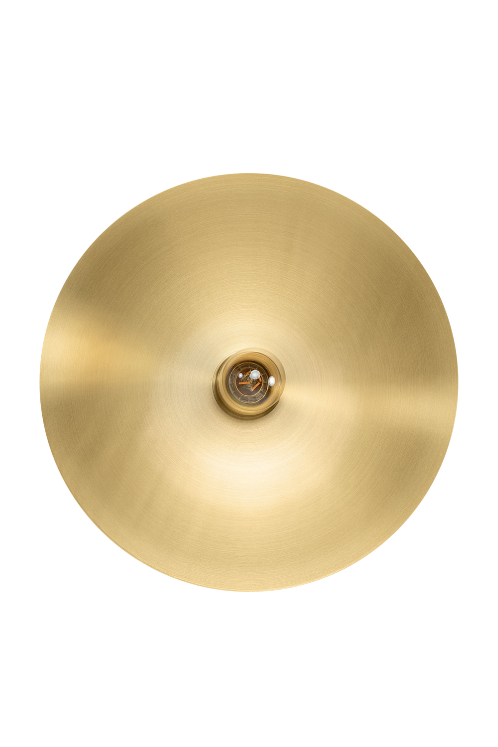 Circular Brass Wall Lamp S | Versmissen Zenith | Oroa.com