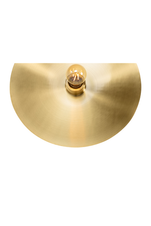 Circular Brass Wall Lamp S | Versmissen Zenith | Oroa.com