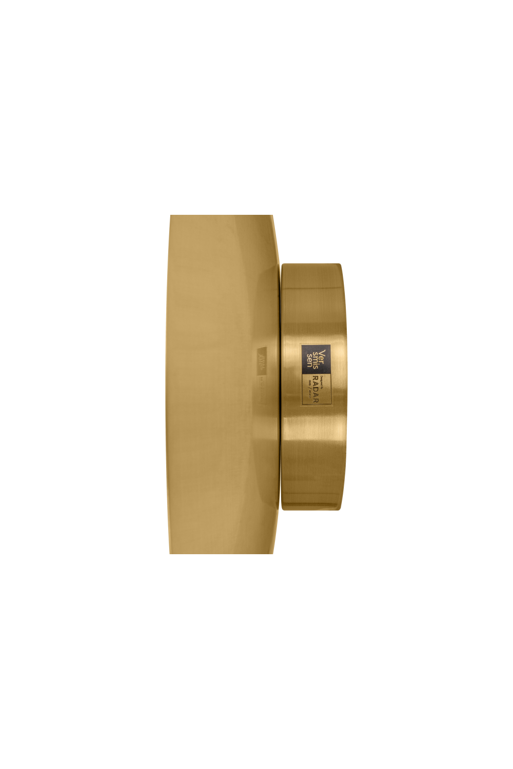 Circular Brass Wall Lamp L | Versmissen Zenith | Oroa.com