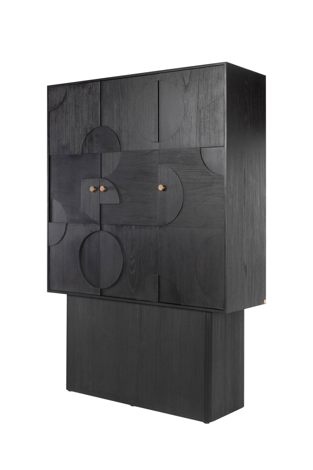 Geometrical Patterned Wooden Cabinet | Versmissen Zulgo | Oroa.com