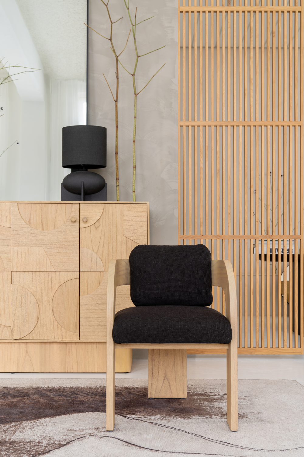 Modern Mindi Wood Sideboard | Versmissen Zulgo | Oroa.com