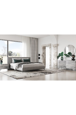 Gray Wooden 6-Drawer Dresser | OROA Modern Aria | Oroa.com