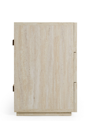 6-Drawer Travertine Dresser | OROA Modern Lago | Oroa.com