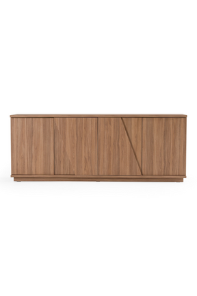 Walnut Caracalla 4-Door Sideboard | OROA Modern Victoria | Oroa.com