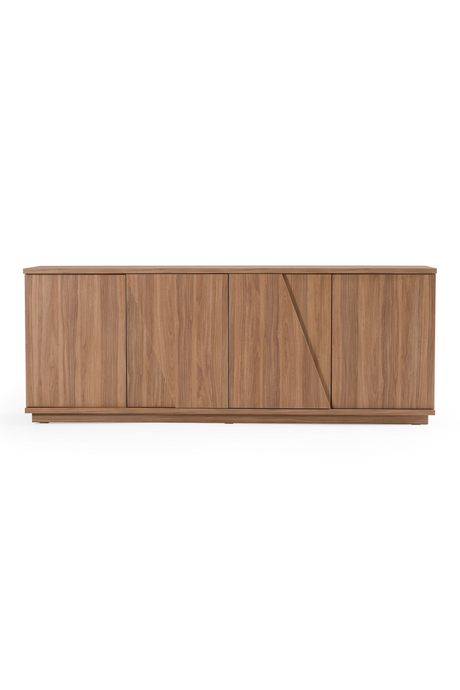 Walnut Caracalla 4-Door Sideboard | OROA Modern Victoria | Oroa.com
