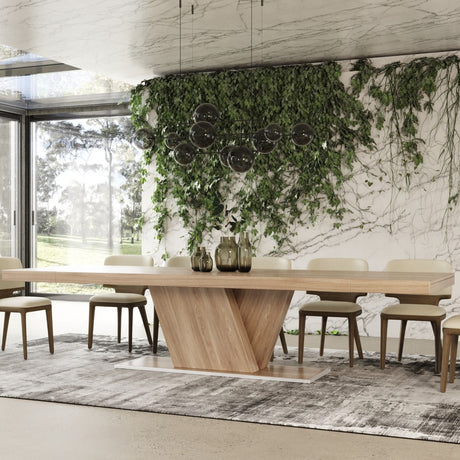   Walnut Caracalla Extendable Dining Table | Oroa.com