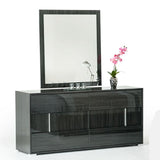 Gray Wooden 6-Drawer Dresser | OROA Modern Ari