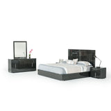 Gray Wooden 6-Drawer Dresser | OROA Modern Ari